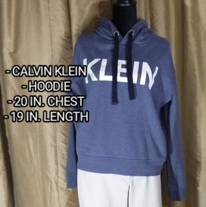 Calvin Klein Jeans Blue Hoodie. Size Medium.